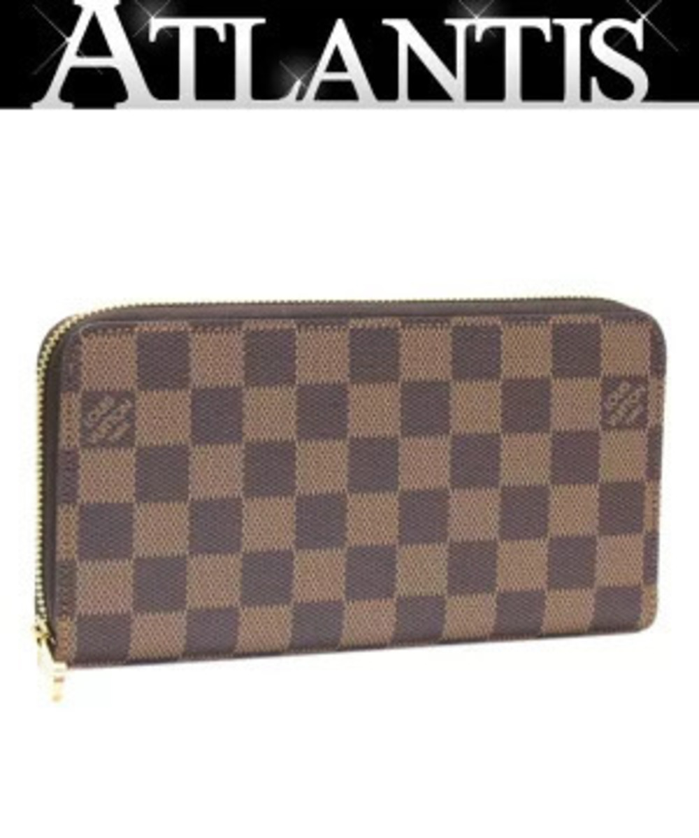 Louis Vuitton Zippy Wallet round zip long Damier